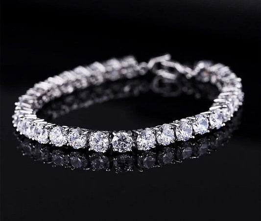 Silver Tennis Bracelet