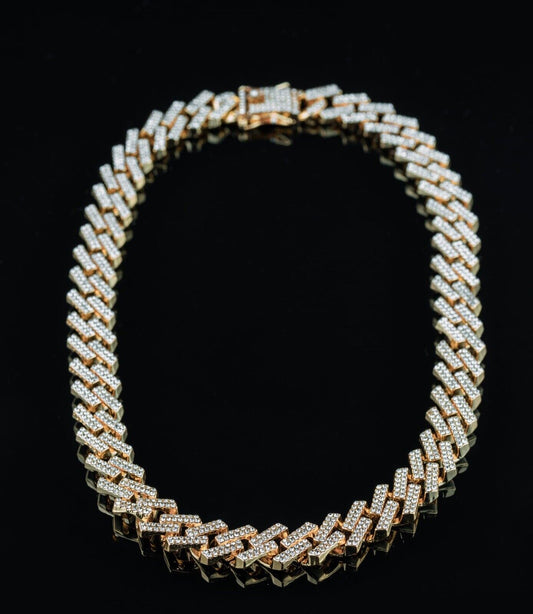 Gold Iced Cuban Chain