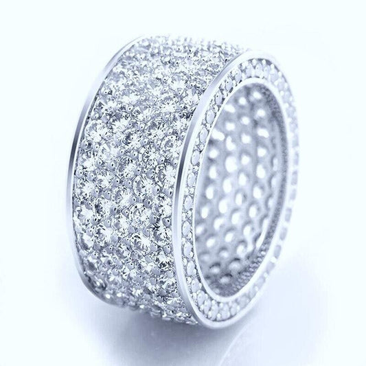 White Diamond Collection Band Ring