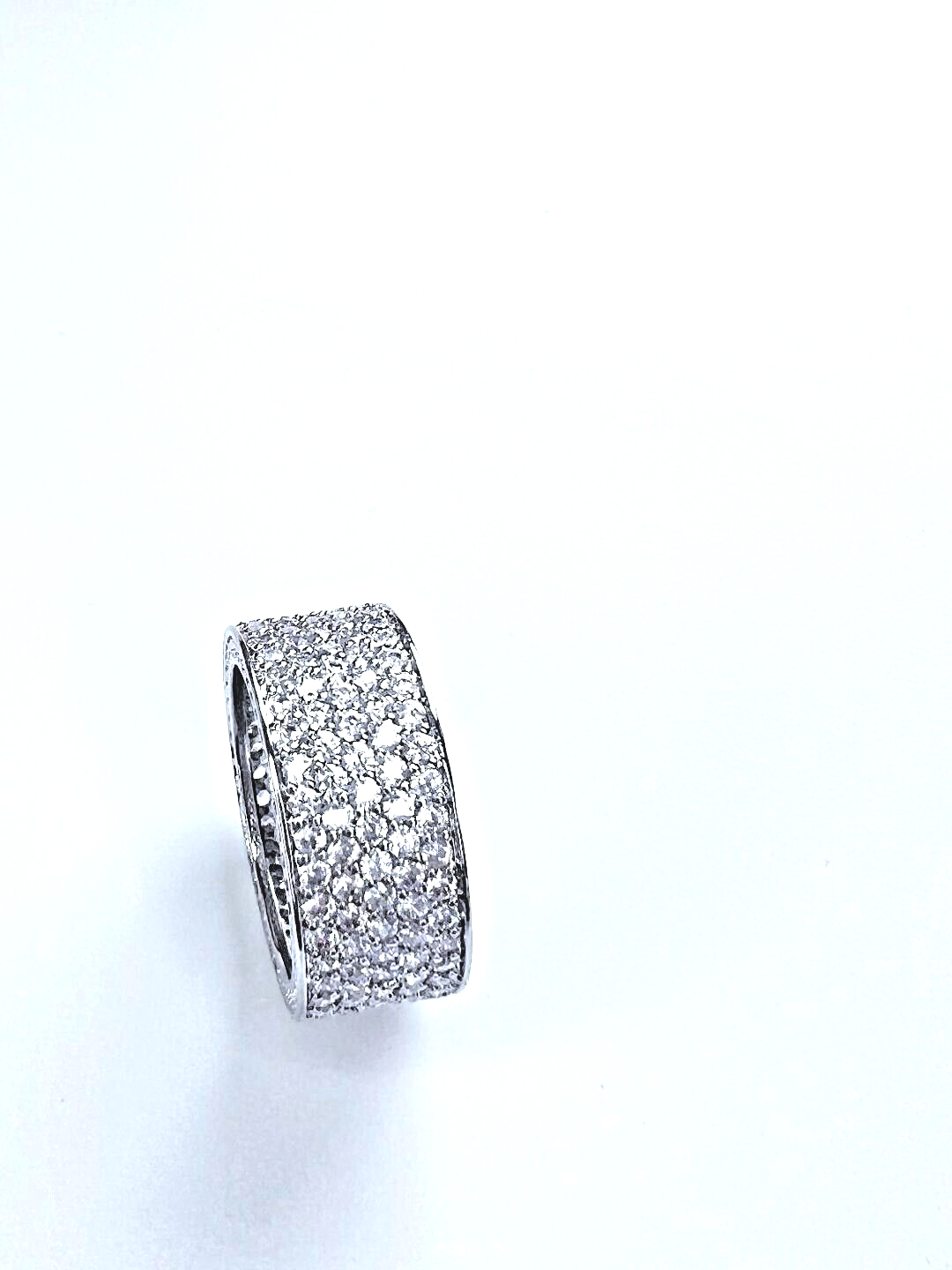 White Diamond Collection Band Ring