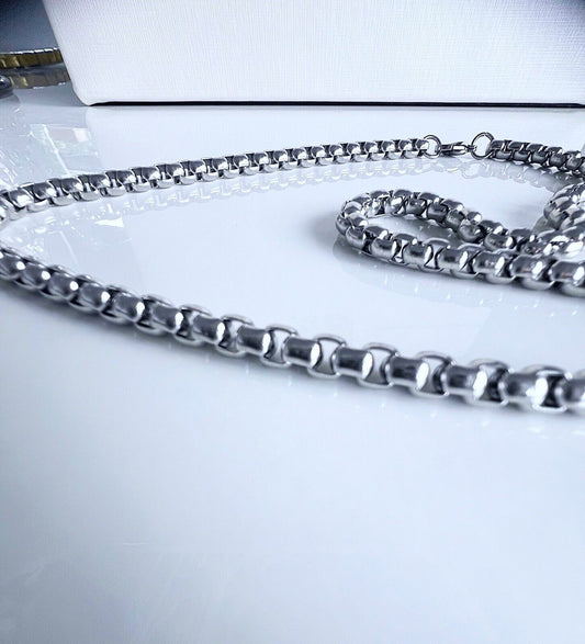 Silver Belcher Chain