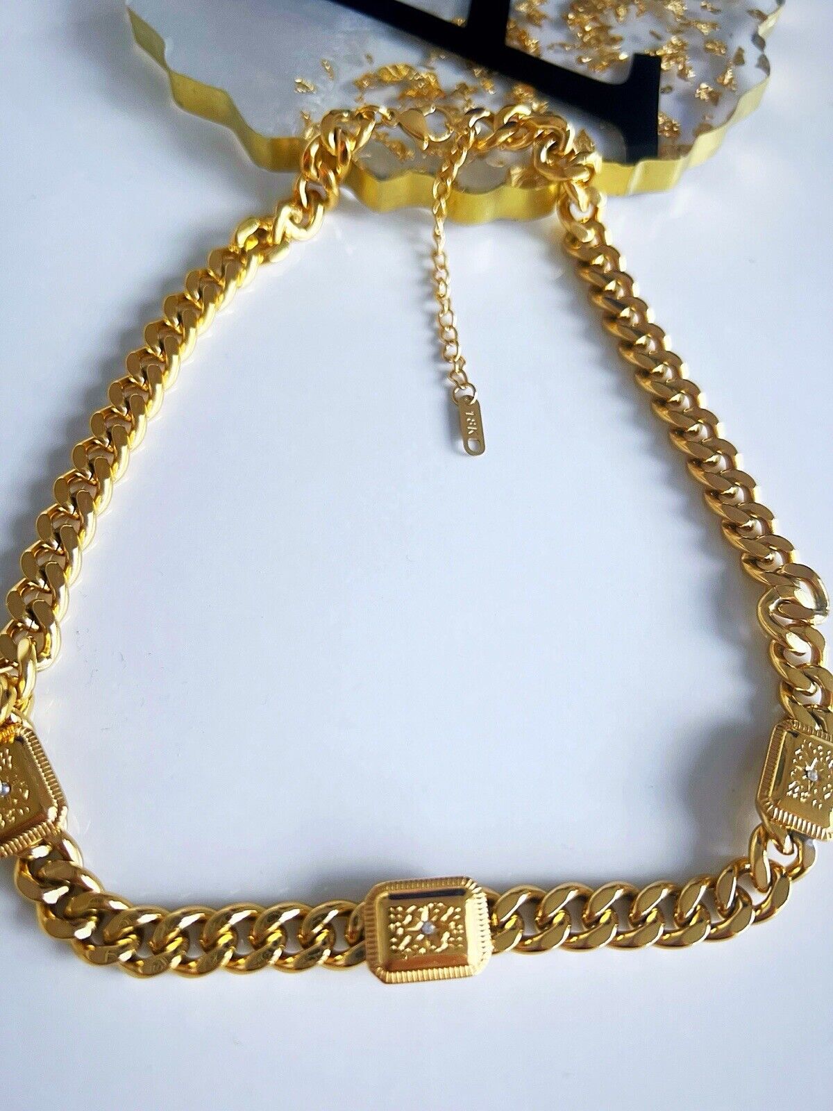 Gloria Tarot Gold Necklace